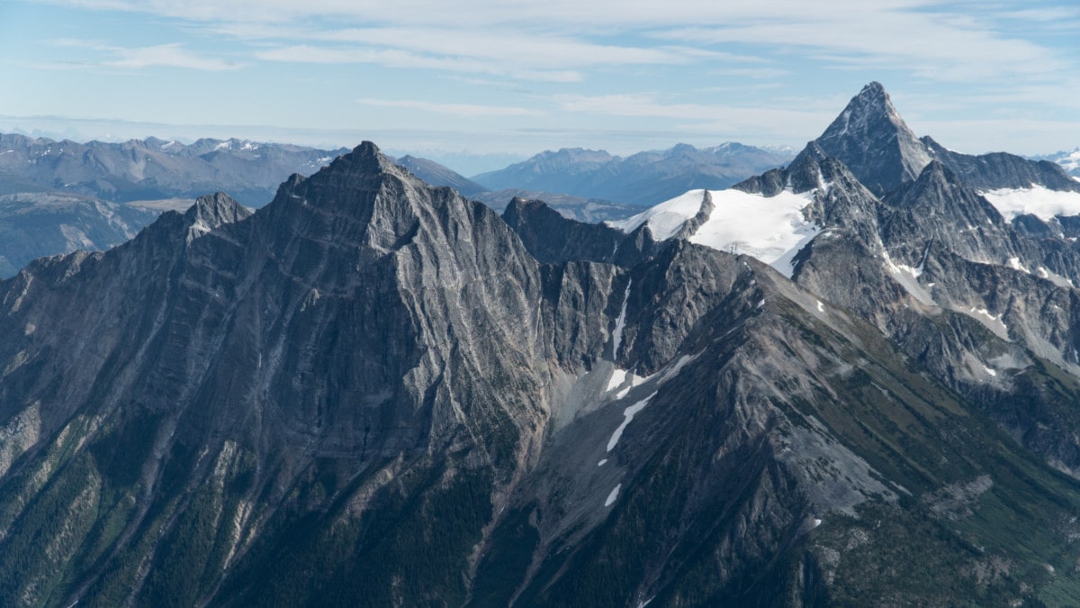 view of the sir donald range