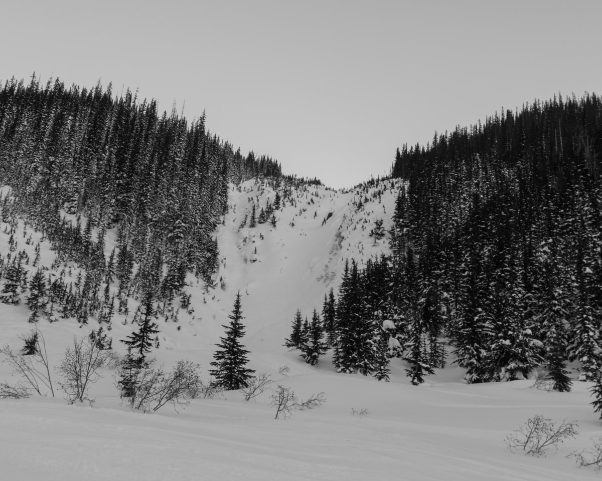 dispatcher waterfall exit from dispatcher bowl below ursus minor mt