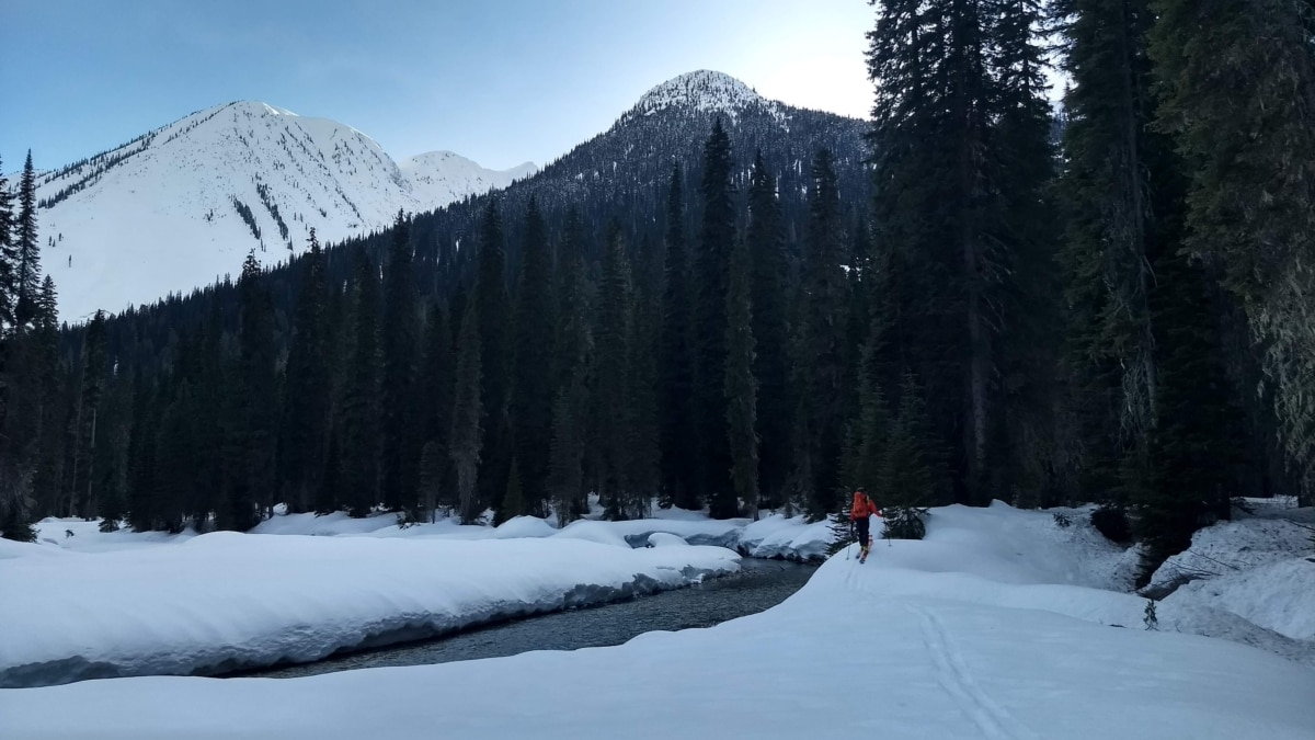 man touring along the tangiers river