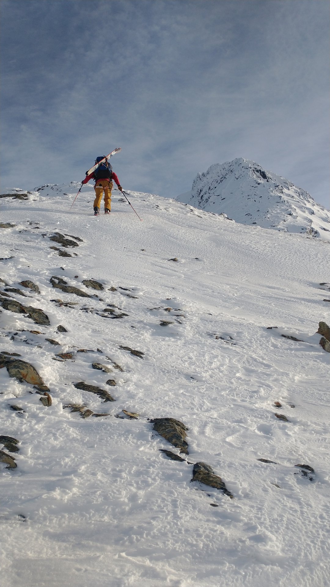 renaud, bootpacking up the west ridge of youngs peak