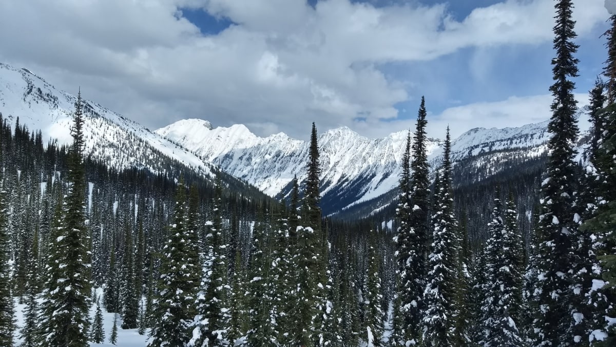 wolverine ridge from a distance and casualty creek